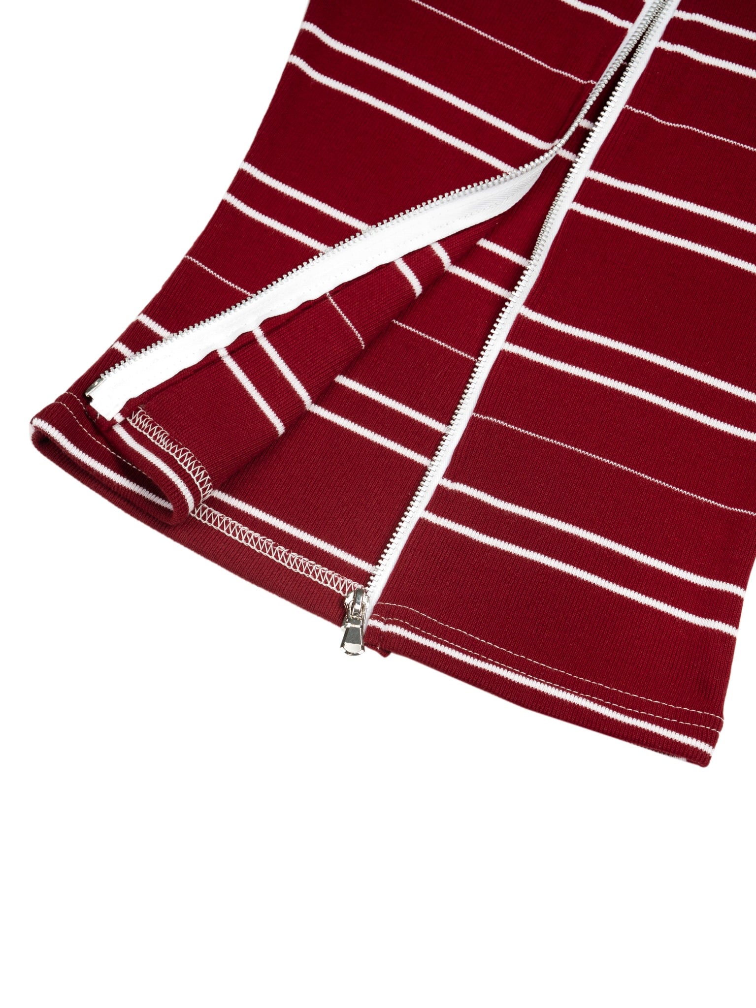  Áo Dài Tay Nữ Ôm Body Chiết Eo Cổ Lọ Khoá Kéo (ATD02) 