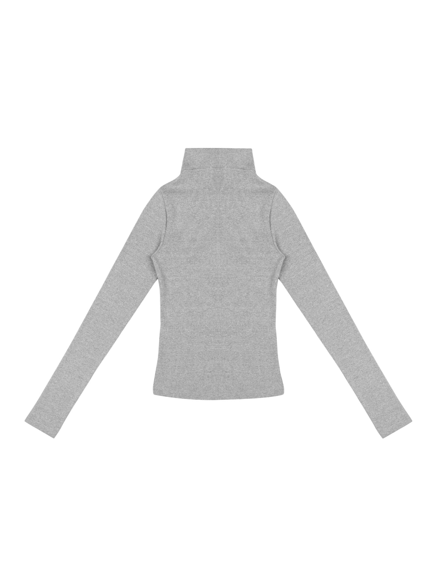  Áo Dài Tay Nữ Ôm Body Chiết Eo Cổ Lọ Khoá Kéo (ATD02) 