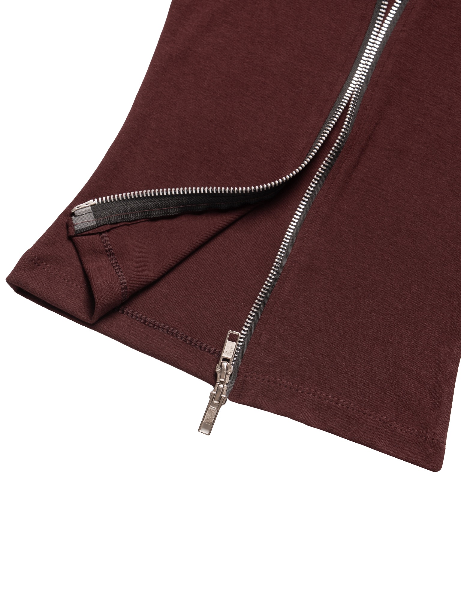  Áo Dài Tay Nữ Ôm Body Chiết Eo Cổ Tròn Khoá Kéo 2 Đầu (ATD10) 