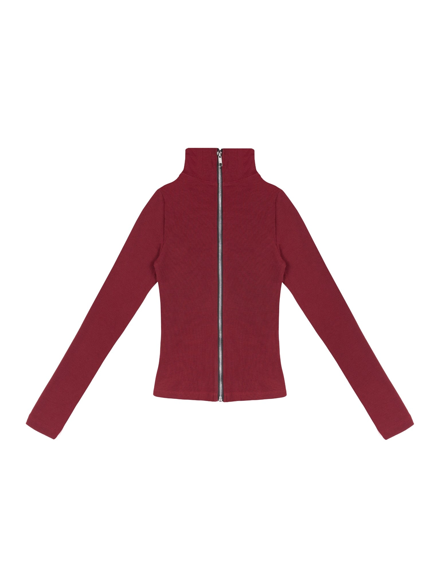  Áo Dài Tay Nữ Ôm Body Chiết Eo Cổ Lọ Khoá Kéo (ATD02) 