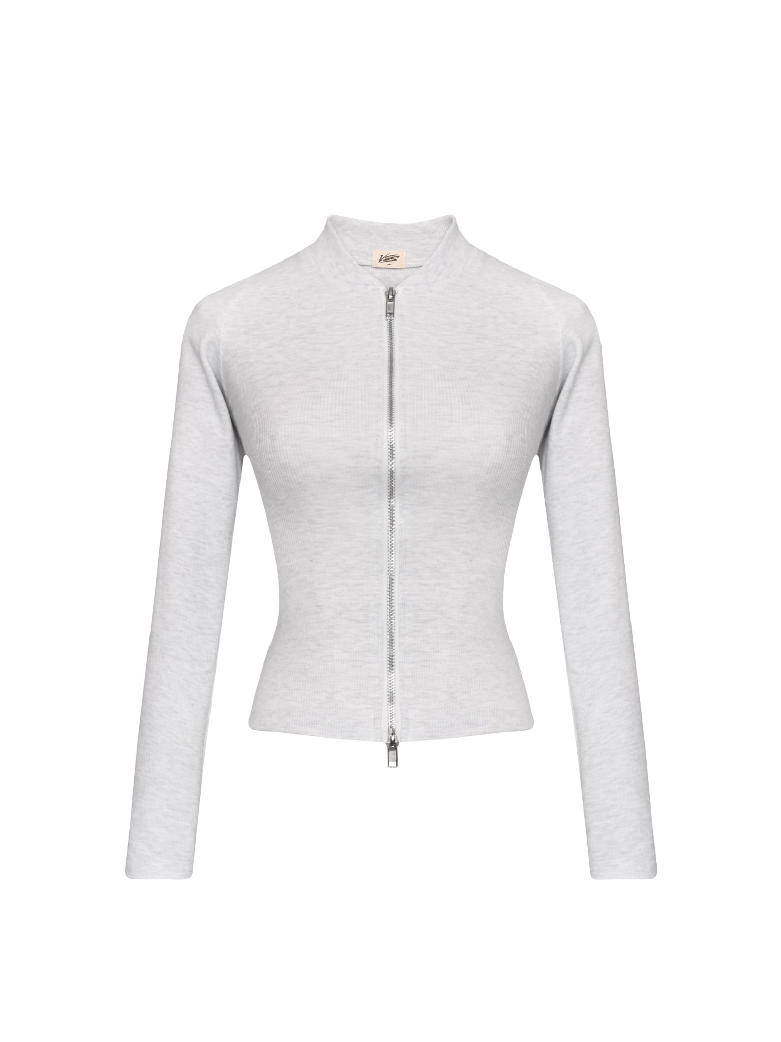  Áo Dài Tay Nữ Ôm Body Chiết Eo Cổ Tròn Khoá Kéo 2 Đầu (ATD10) 