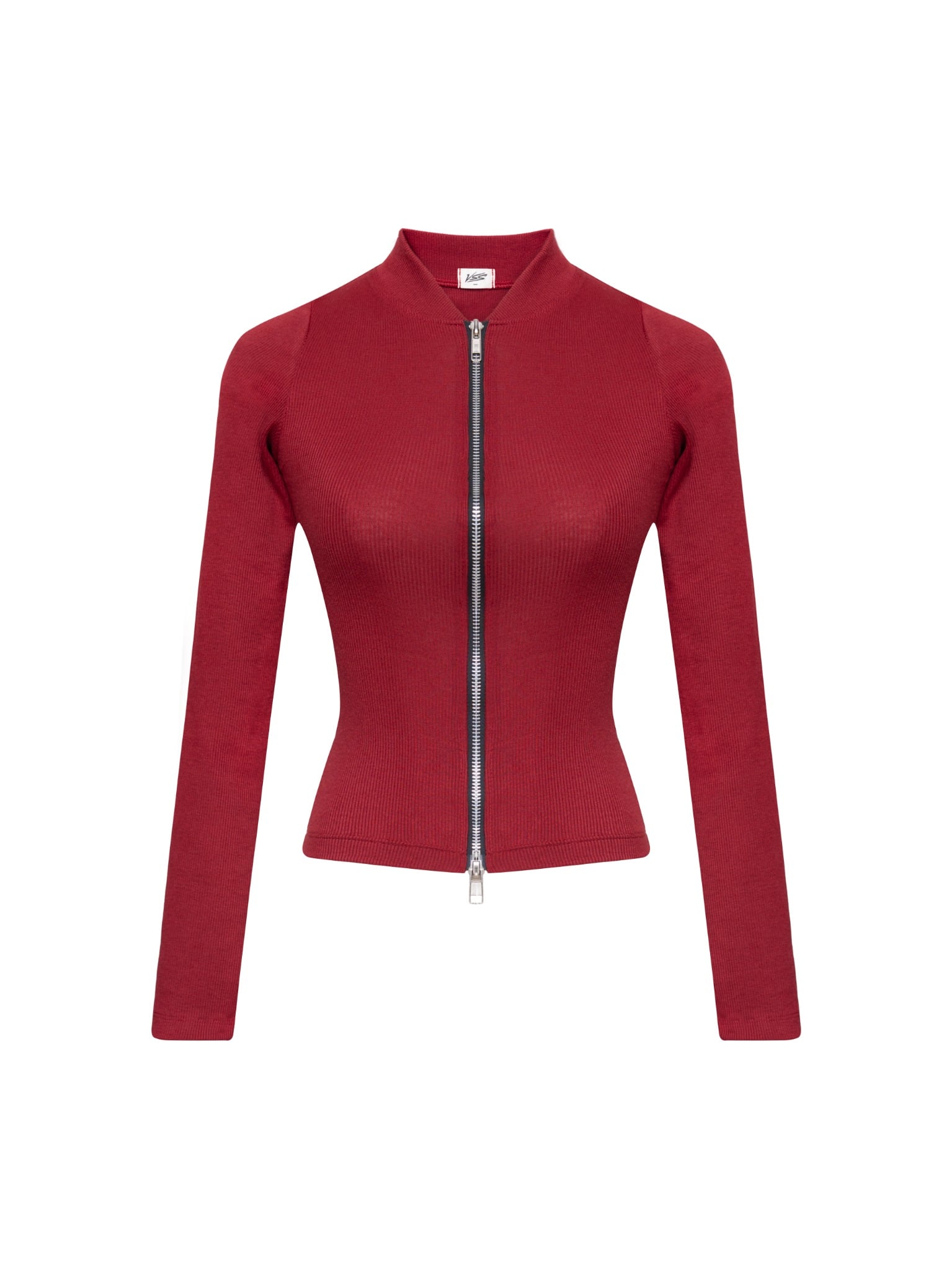  Áo Dài Tay Nữ Ôm Body Chiết Eo Cổ Tròn Khoá Kéo 2 Đầu (ATD10) 