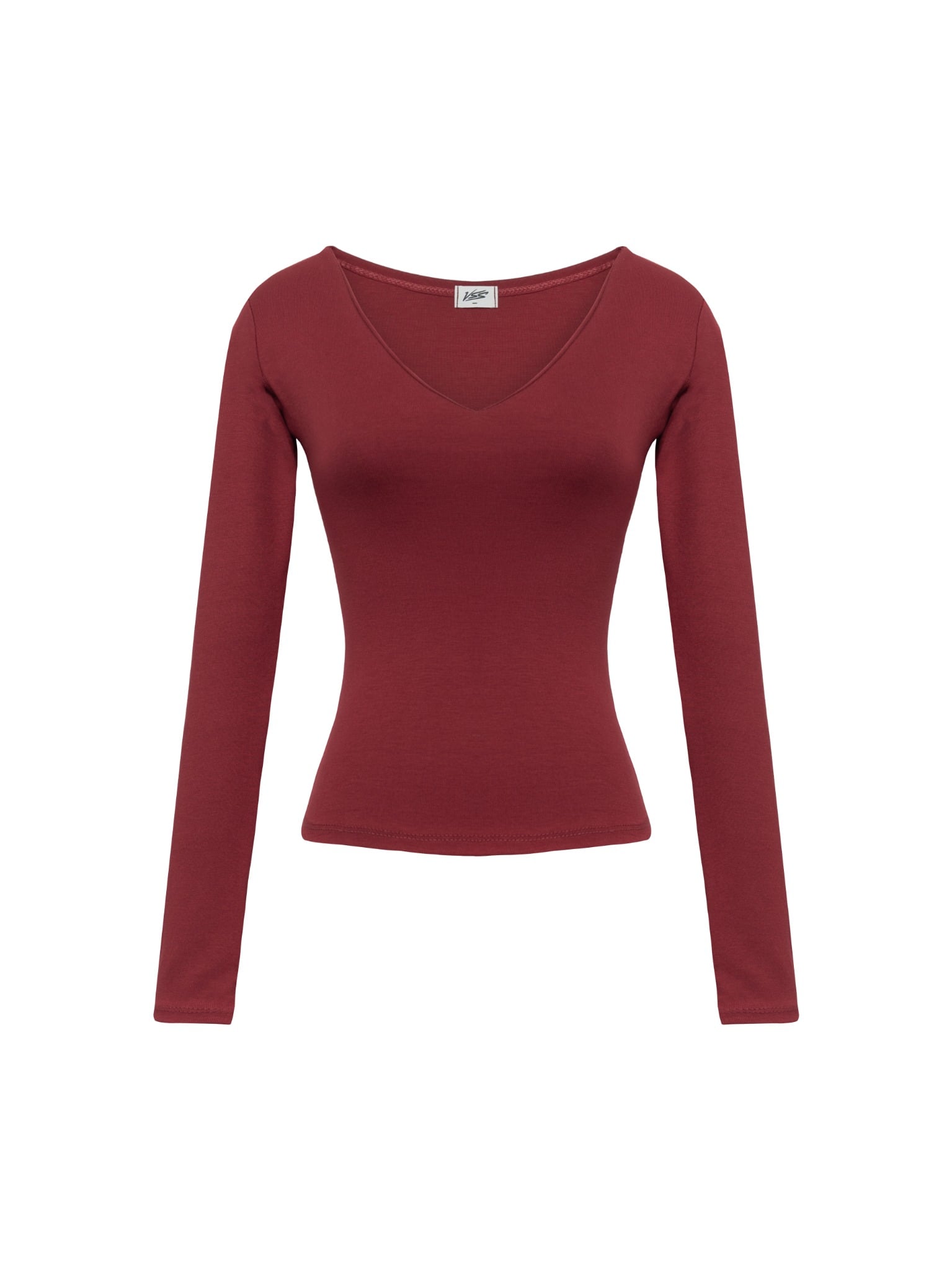  Áo Dài Tay Nữ Ôm Body Chiết Eo Cổ Tim Khoét Sâu (ATD09) 