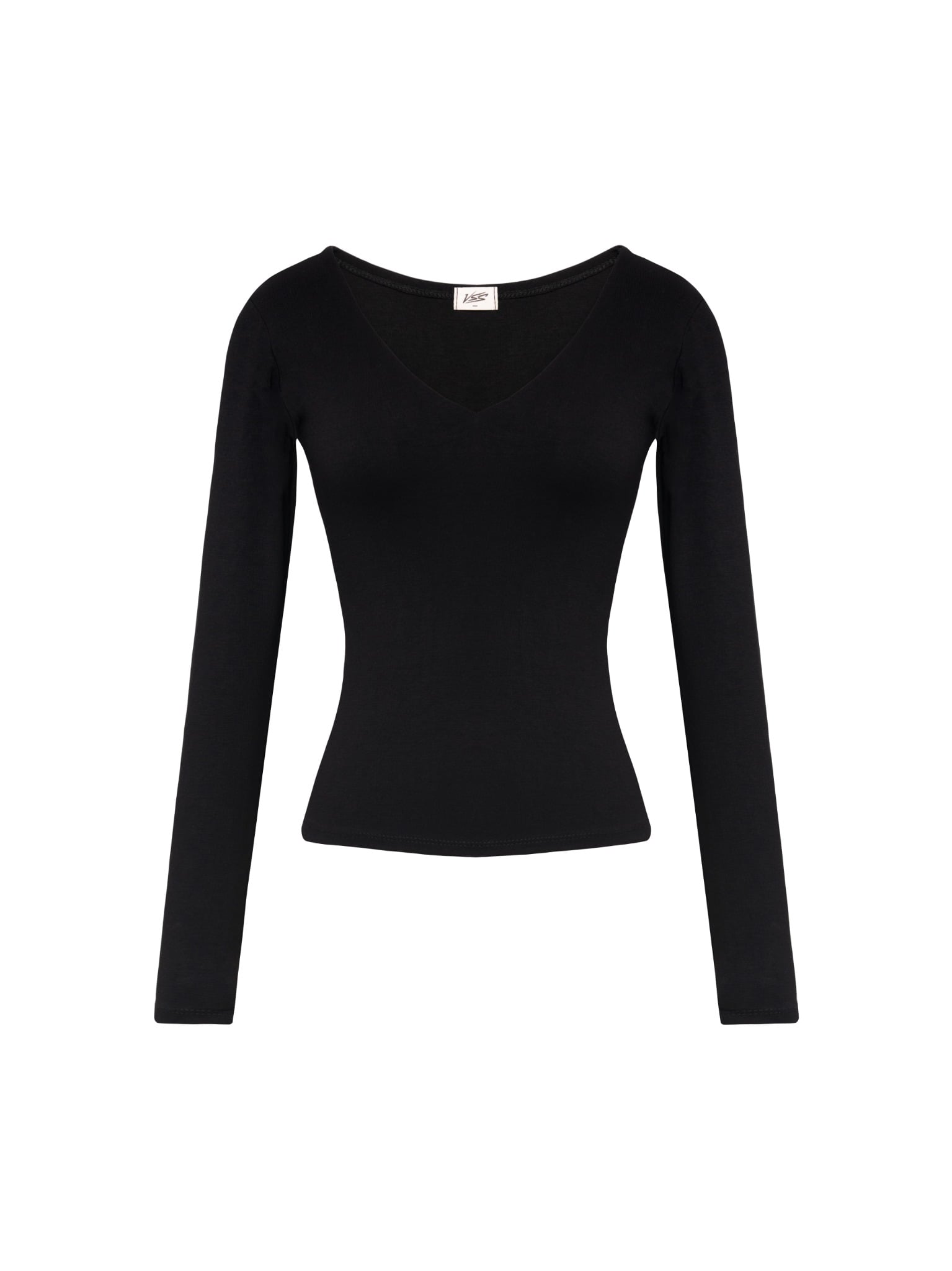  Áo Dài Tay Nữ Ôm Body Chiết Eo Cổ Tim Khoét Sâu (ATD09) 