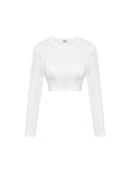  Áo Thun Dài Tay Nữ Form Croptop Ôm Body Chiết Eo (ATD08) 