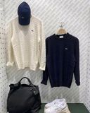  Áo Len Dài Tay Thừng Cá Lacoste 2 Màu Regular Fit 