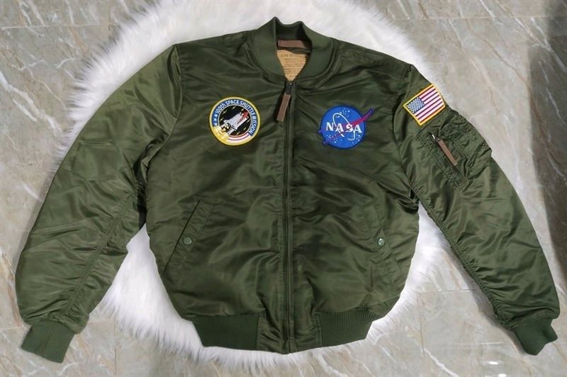  Áo khoác ALp VF59 Nasa màu xanh lính 