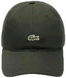  Nón Cap Lacoste Croc Side Màu Xanh Rêu 