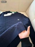  Áo Len Dài Tay Thừng Cá Lacoste 2 Màu Regular Fit 