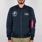  Áo Khoác MA-1 LW GLow Màu Xanh Đen 