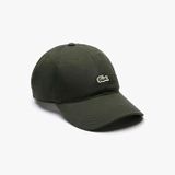  Nón Cap Lacoste Croc Side Màu Xanh Rêu 