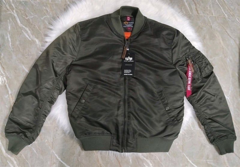  Áo khoác ALp VF59 Nasa màu xanh rêu 