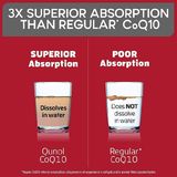  Viên Uống Bổ Tim Mega Coq10 Ubiquinol QUNOL Ngừa Đột Quỵ Cao Cấp 100mg, 120 Viên 