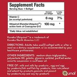  Viên Uống Bổ Tim Mega Coq10 Ubiquinol QUNOL Ngừa Đột Quỵ Cao Cấp 100mg, 120 Viên 