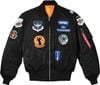  Áo Khoác Alpha Industries Men's Squadron MA-1 Flight Jacket 