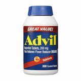  Viên Uống Hạ Sốt Giảm Đau Hiệu Quả Advil 300 viên Nén của Mỹ 