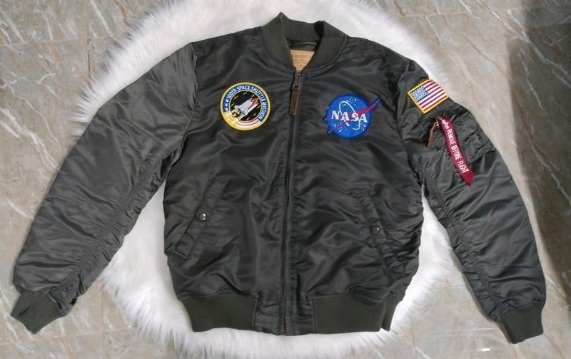  Áo khoác ALP VF59 Nasa Màu Xanh Rêu 