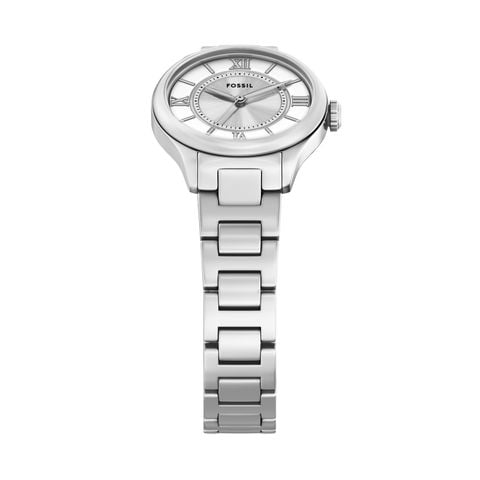 Đồng hồ Nữ Fossil Gilmore dây kim loại, màu bạc, mặt  màu bạc 28 MM ES5419