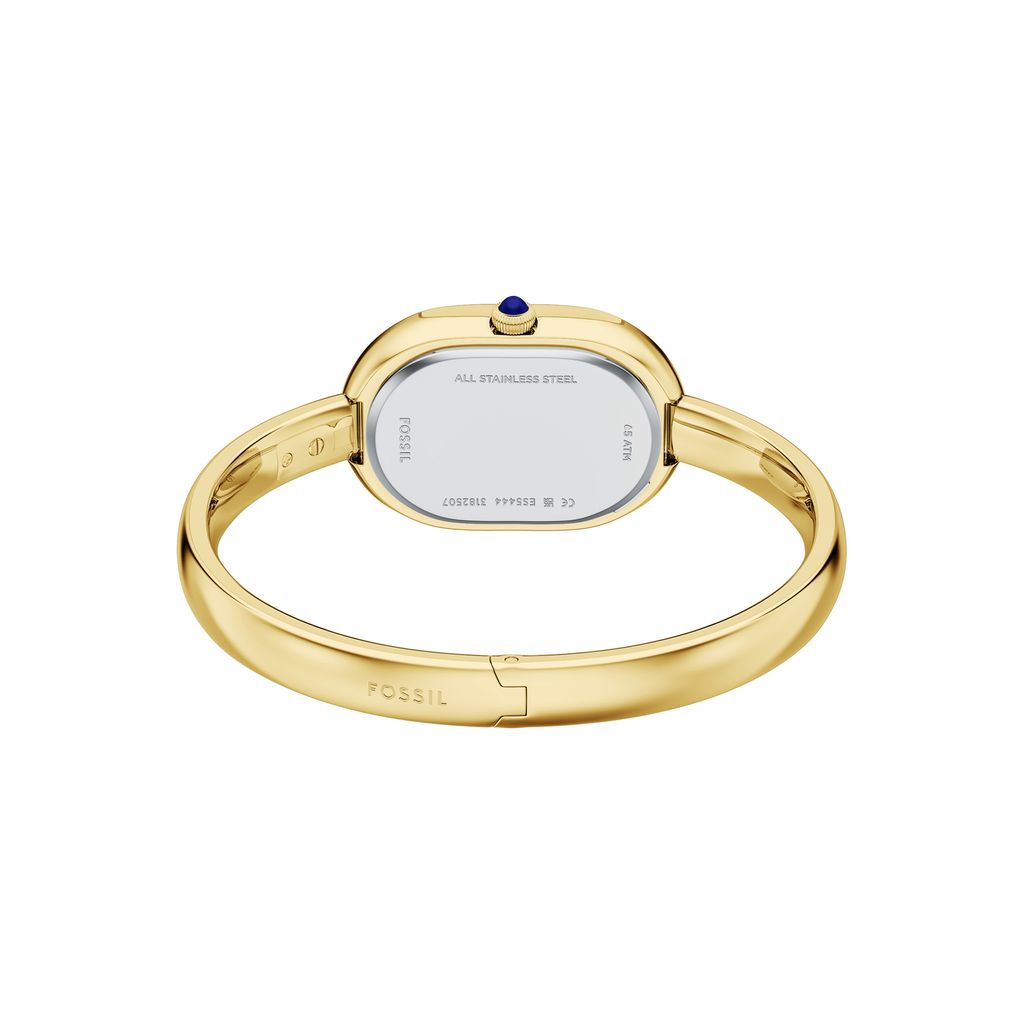 Đồng hồ Nữ Fossil Sloan dây kim loại màu vàng mặt Oval ES5444