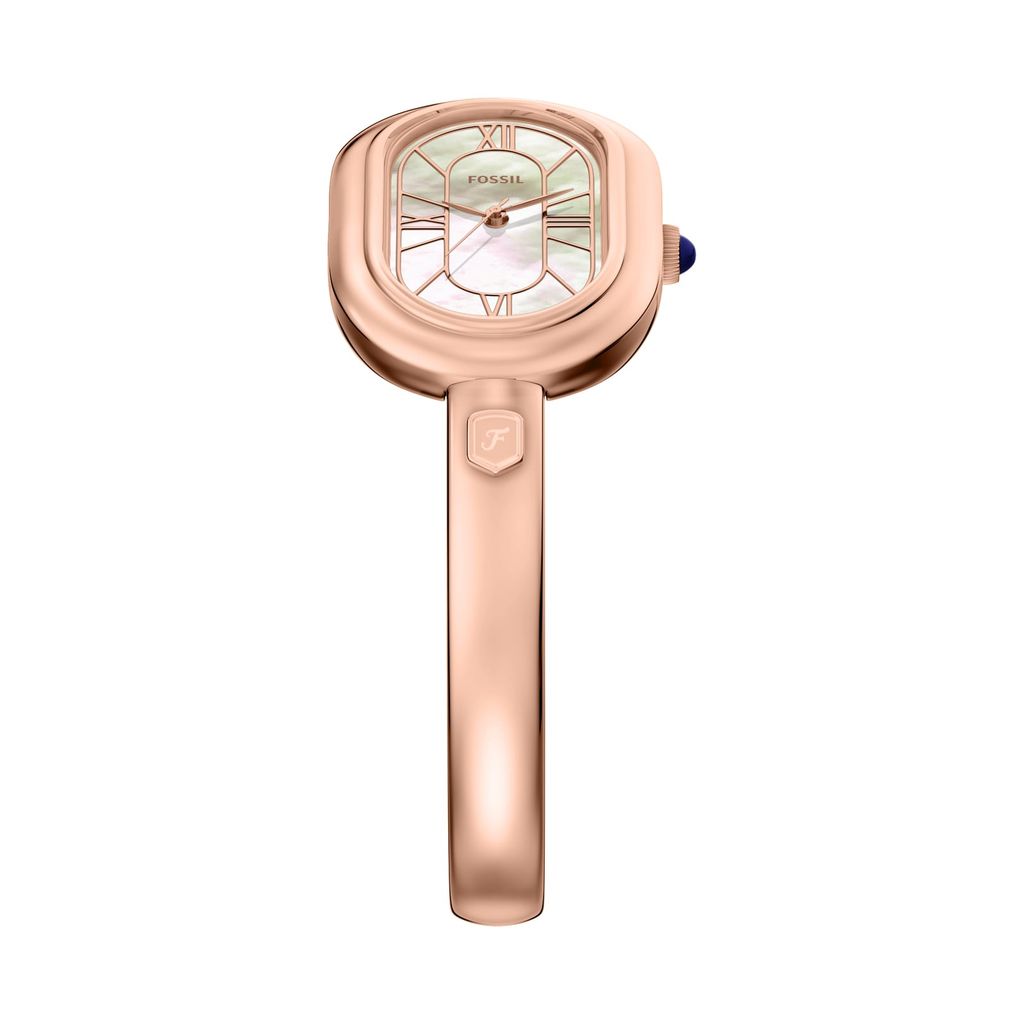 Đồng hồ Nữ Fossil Sloan dây kim loại màu vàng hồng ES5472