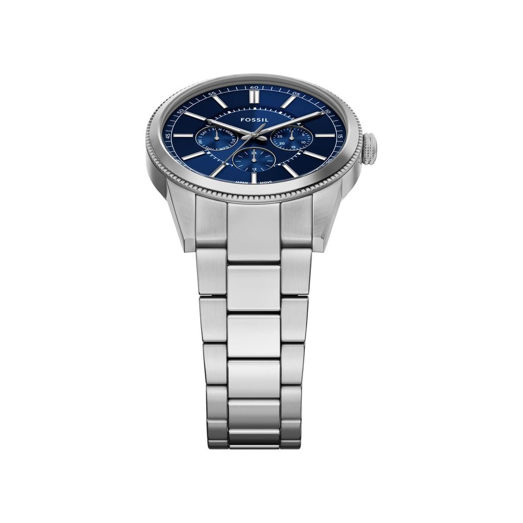 Đồng hồ Nam Pearson Dây thép không gỉ 42 MM, mặt màu xanh dương, FS6134