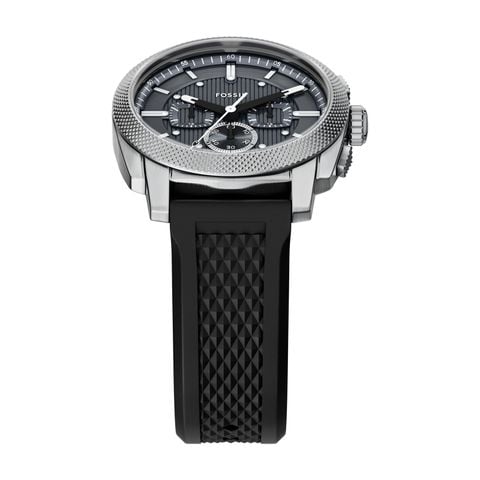 Đồng hồ Nam Machine dây Silicone màu Đen mặt màu Gray 44 MM FS6145SET