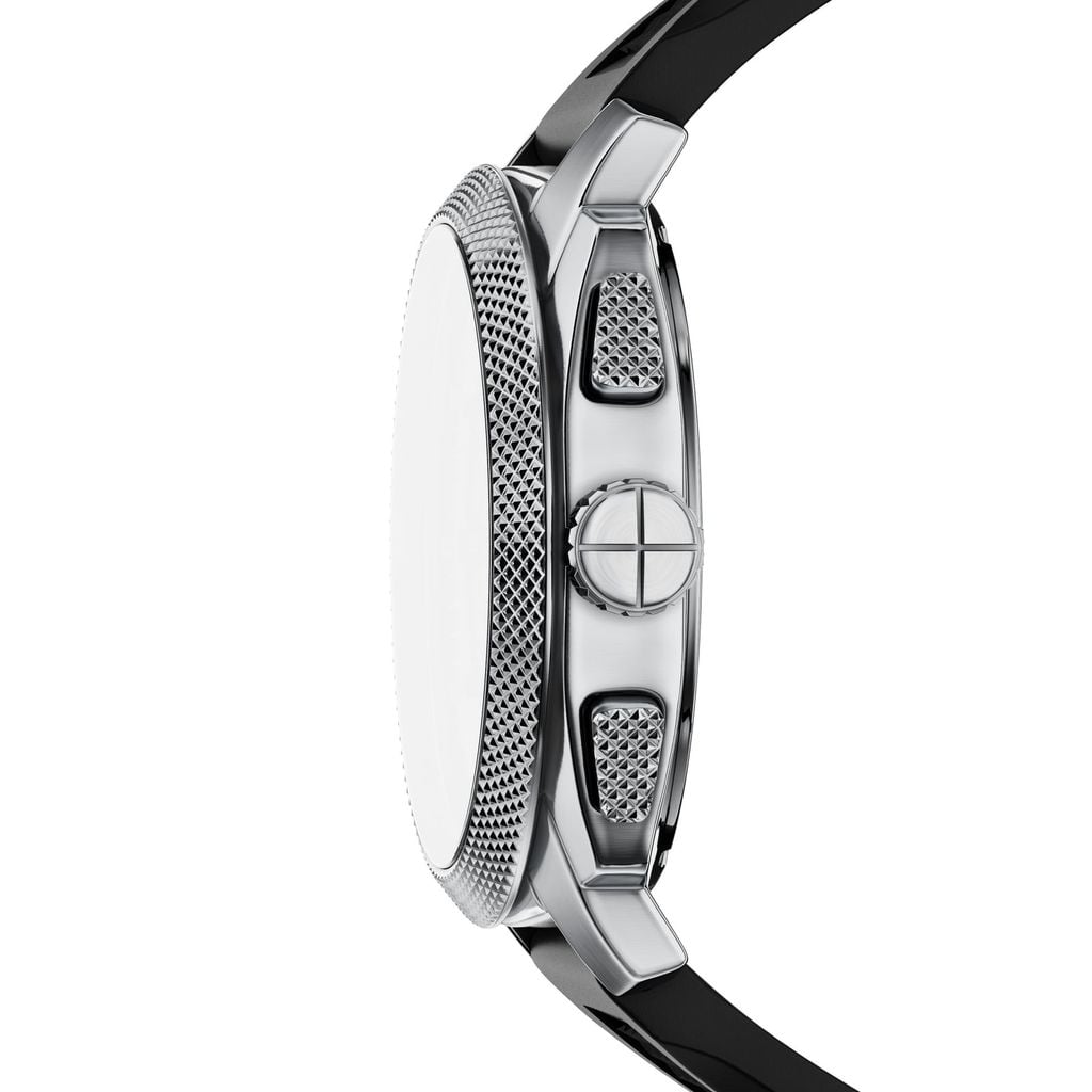 Đồng hồ Nam Machine dây Silicone màu Đen mặt màu Gray 44 MM FS6145SET