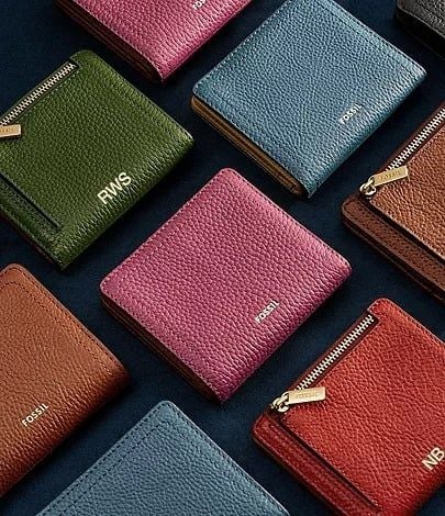 Ví cầm tay nữ Fossil Logan SL7829001 - màu đen