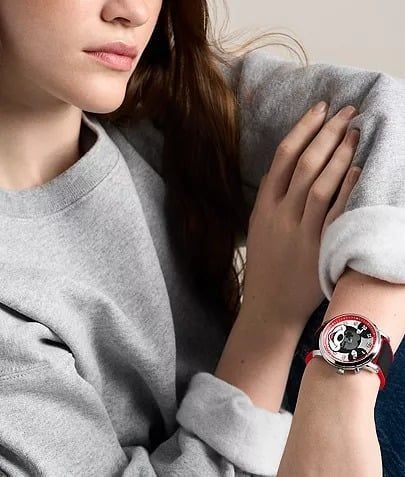 Đồng hồ Unisex Disney x Fossil Mickey Mouse Big Tic Dây Silicone Mặt Đa Màu 42mm LE1232