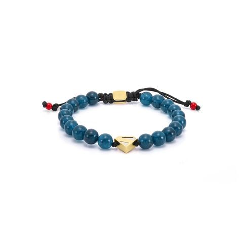 Vòng tay Nam Fossil x Superman dây kim loại màu xanh navy JFC04891998