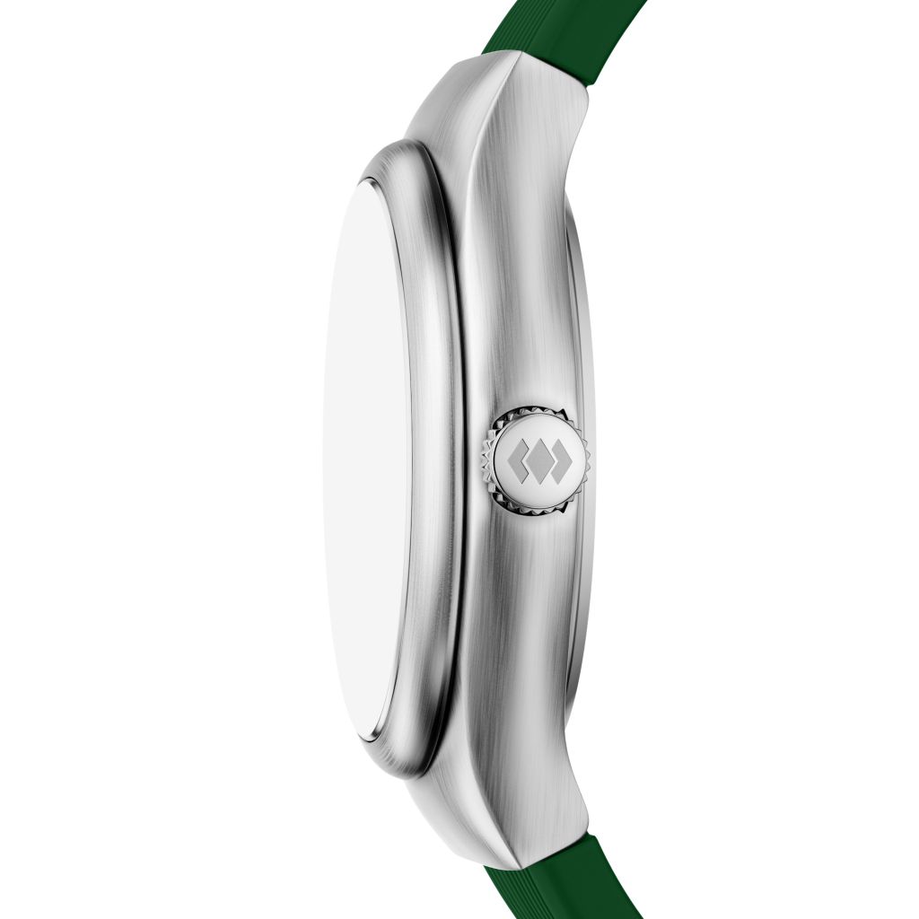 Đồng hồ Fossil Big Tic Flags Nam dây silicone màu xanh lá LE1236 - Digital Watch