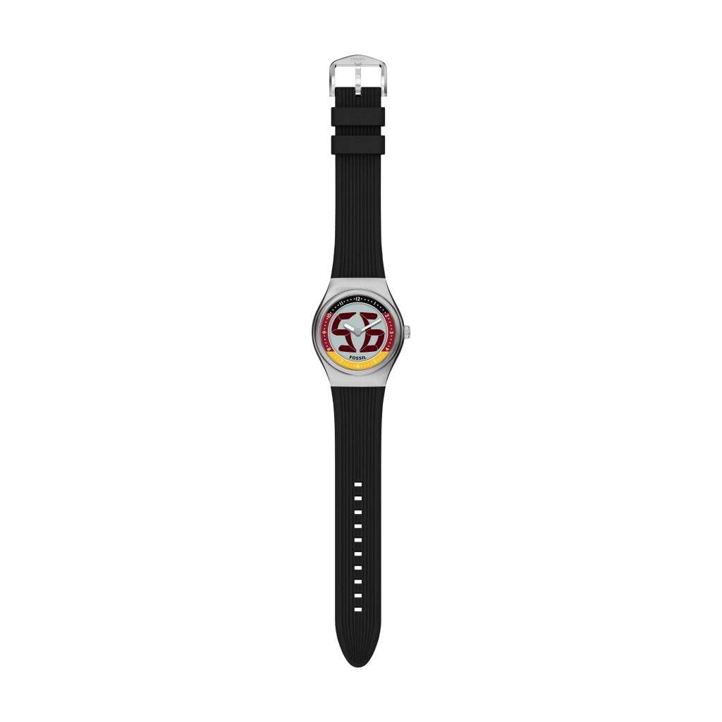 Đồng hồ Fossil Big Tic Flags Nam dây silicone màu đen LE1239 - Digital Watch