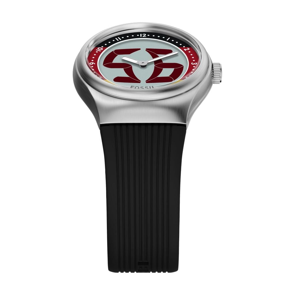Đồng hồ Fossil Big Tic Flags Nam dây silicone màu đen LE1239 - Digital Watch
