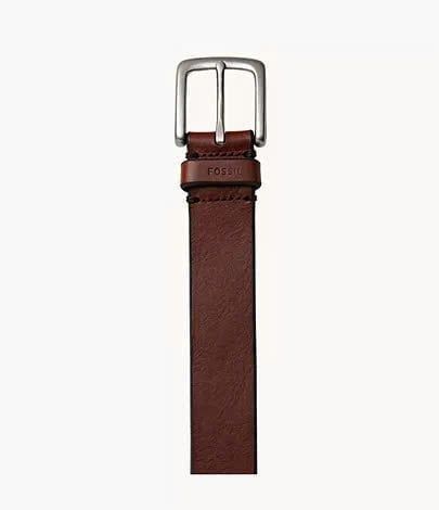 Thắt lưng nam da thật JOE Fossil màu nâu MB1252200 - 38inch