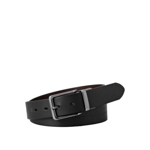 Thắt lưng nam da thật Brandon MB1273I001 màu đen - 36inch