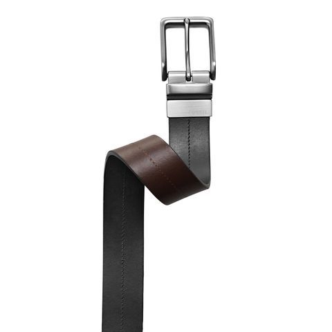 Thắt lưng nam da thật Brandon MB1273I001 màu đen - 36inch