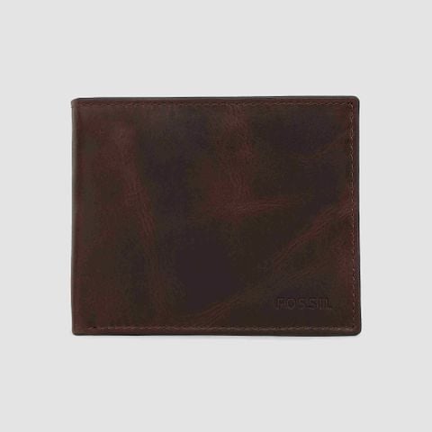 Ví da nam Fossil DERRICK ML3687201 - màu nâu