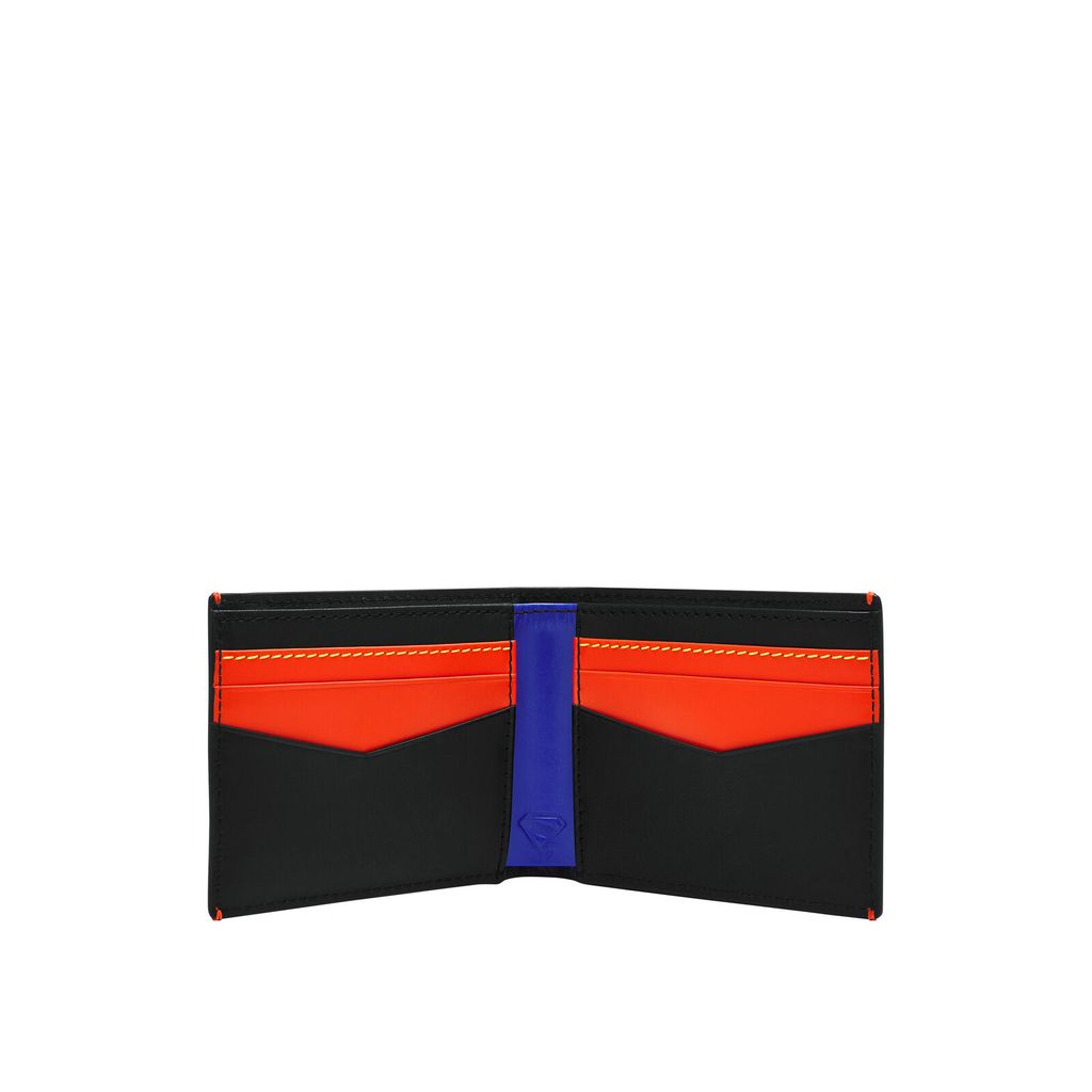 Ví da Nam Superman x Fossil Derrick  Màu đen ML4705001