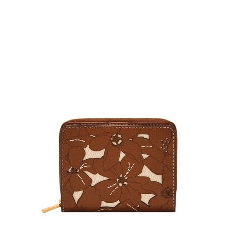 Ví da nữ Fossil LOGAN màu nâu SL10110124