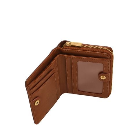 Ví da nữ Fossil LOGAN màu nâu SL10110124