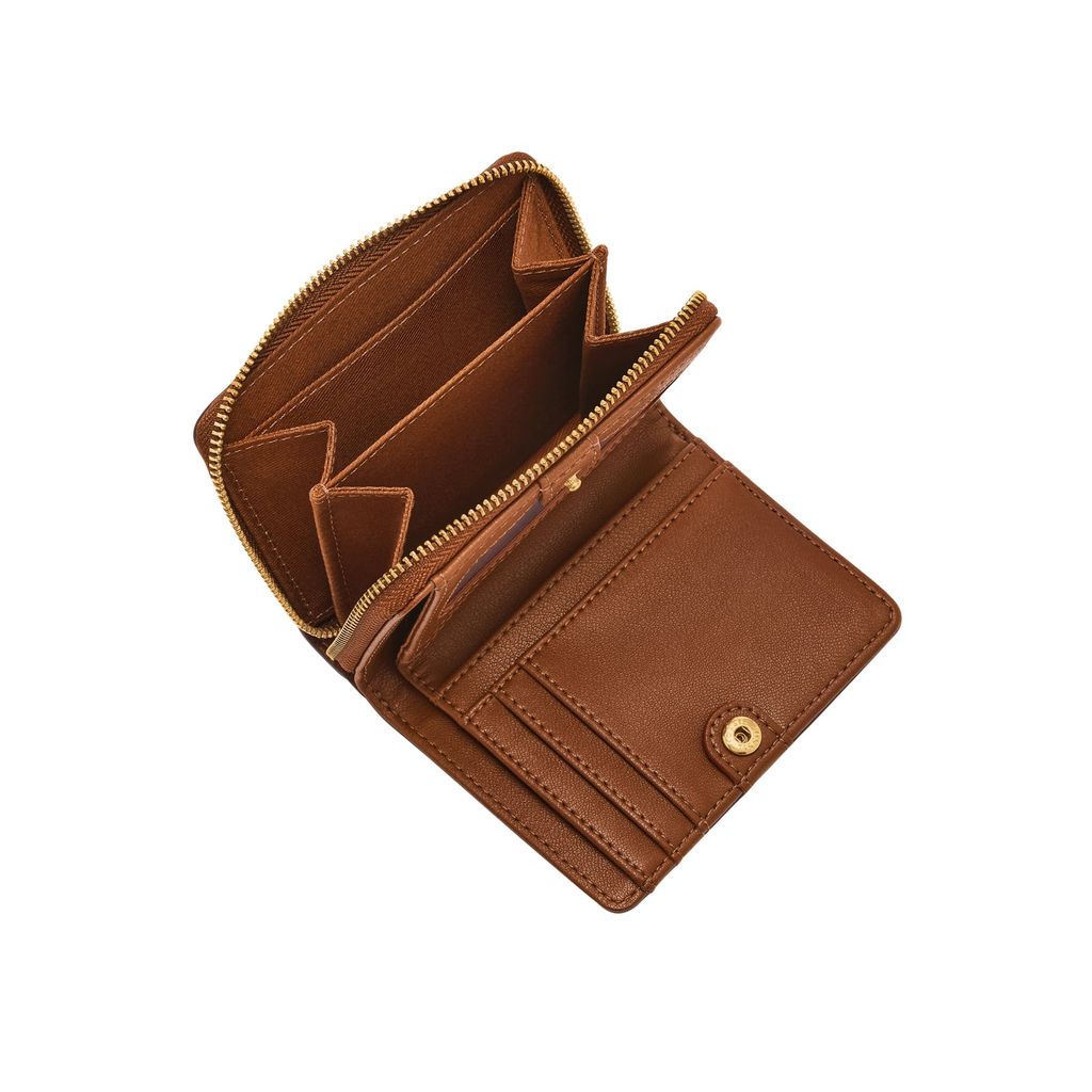 Ví da nữ Fossil LOGAN màu nâu SL10110124