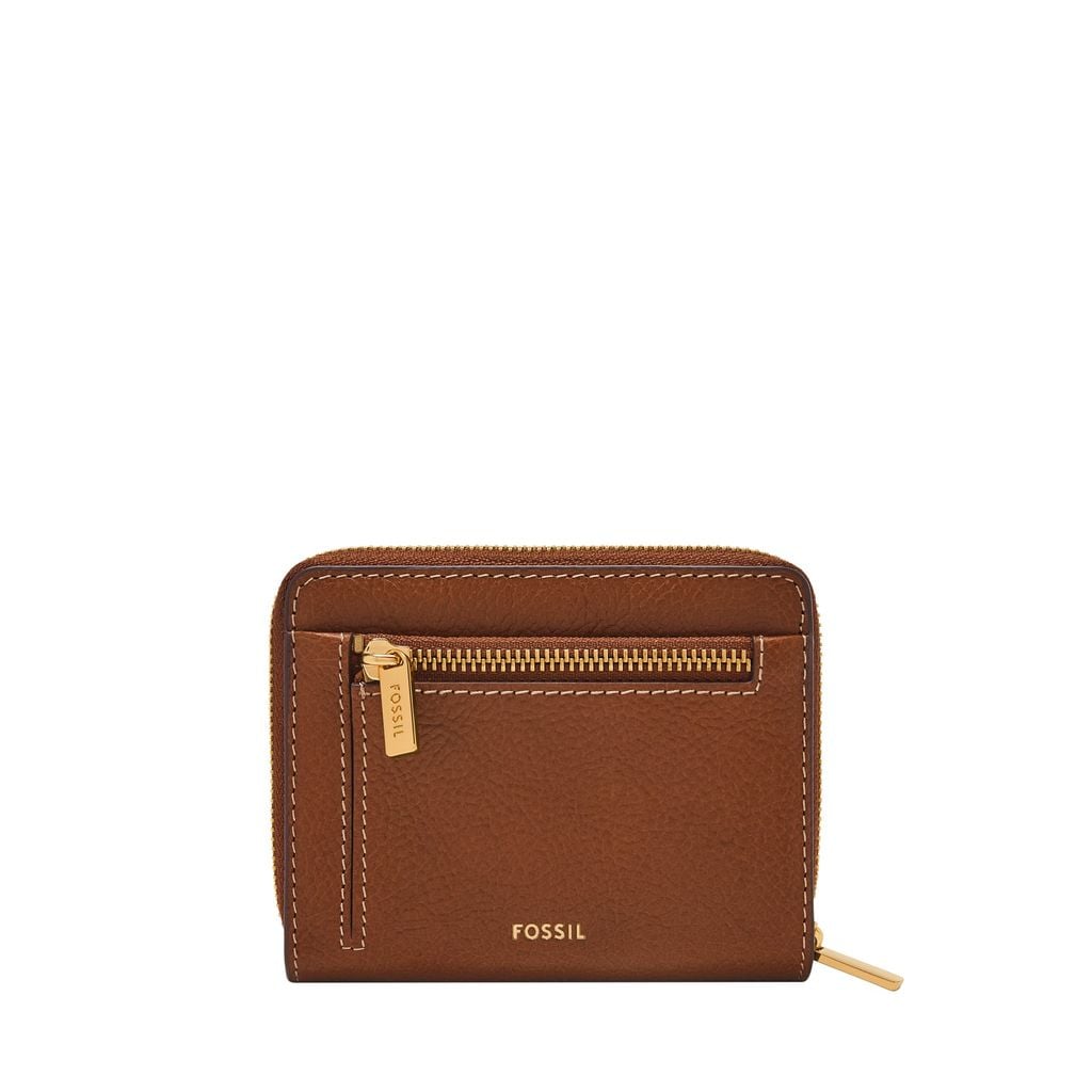 Ví da nữ Fossil LOGAN màu nâu SL10110124