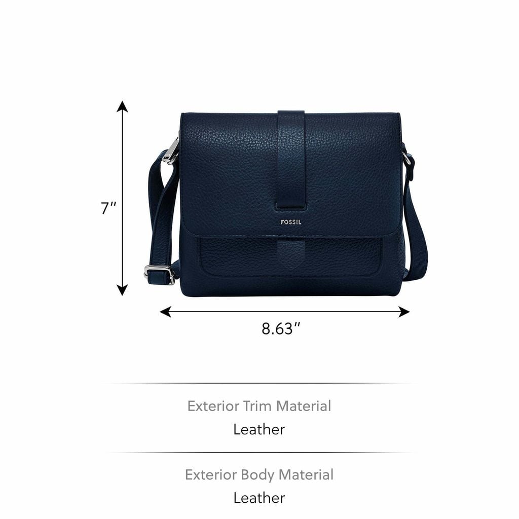 Túi đeo vai Fossil Kinley màu xanh ZB7878545