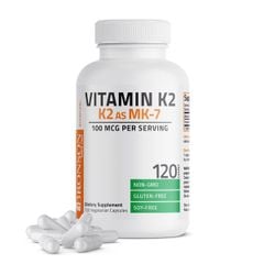 Bronson Vitamin K2 + D3, Vitamin K2 As MK-7
