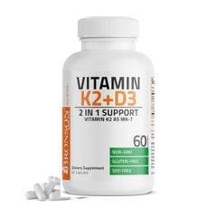 Bronson Vitamin K2 + D3, Vitamin K2 As MK-7