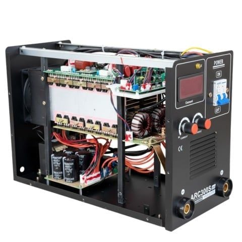 Máy hàn que Jacpro ARC300S MOS hàn que từ 1.6 – 4.0mm. Đặc biệt hàn que 4.0mm liên tục với hiệu suất lên đến 80%