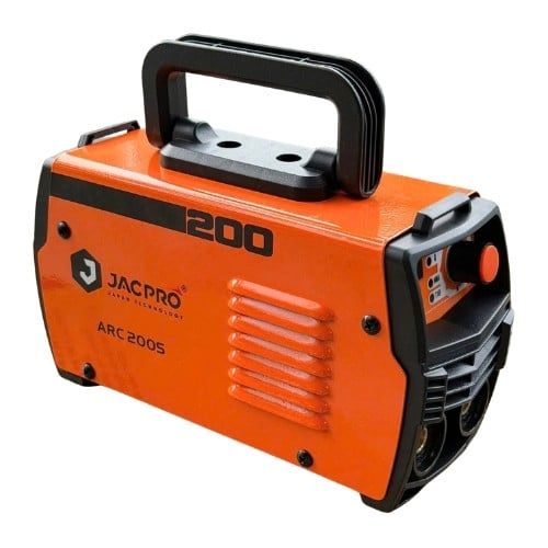 Máy hàn que mini JACPRO ARC 200S hàn kéo que 2.5 ly liên tục và hỗ trợ hàn que 3.2 ly
