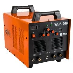 Máy hàn tig Edon TIG WSE 200 hỗ trợ hàn TIG AC/DC, giúp xử lý tốt cả nhôm, inox và thép mỏng trong nhiều công việc
