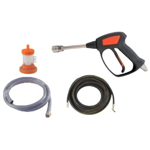 Máy rửa xe công nghiệp BOUNCHE CA22 Motor công suất 2.64kW, đầu bơm 3 Piston mạnh mẽ