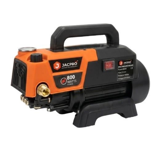 Máy rửa xe gia đình JACPRO JP 2200 Mô tơ cảm ứng từ lõi đồng bền bỉ